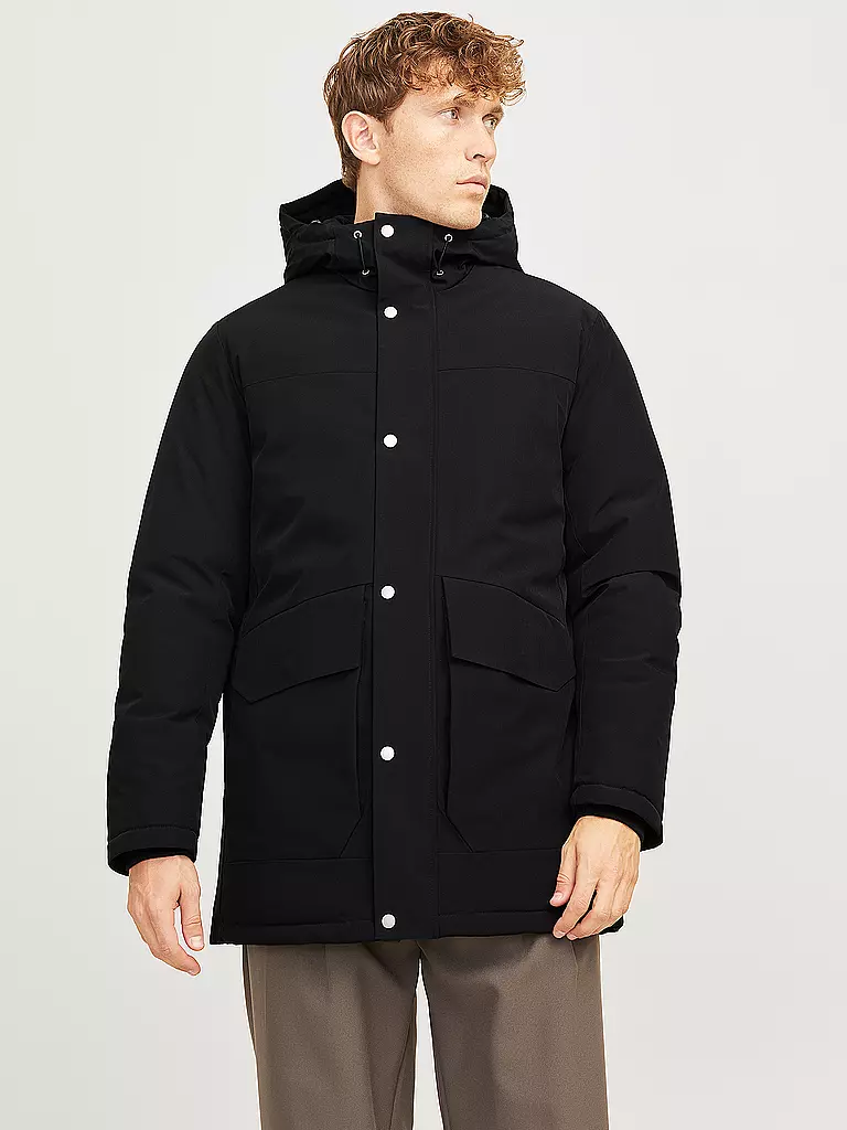 JACK & JONES | Parka JJETREK | schwarz