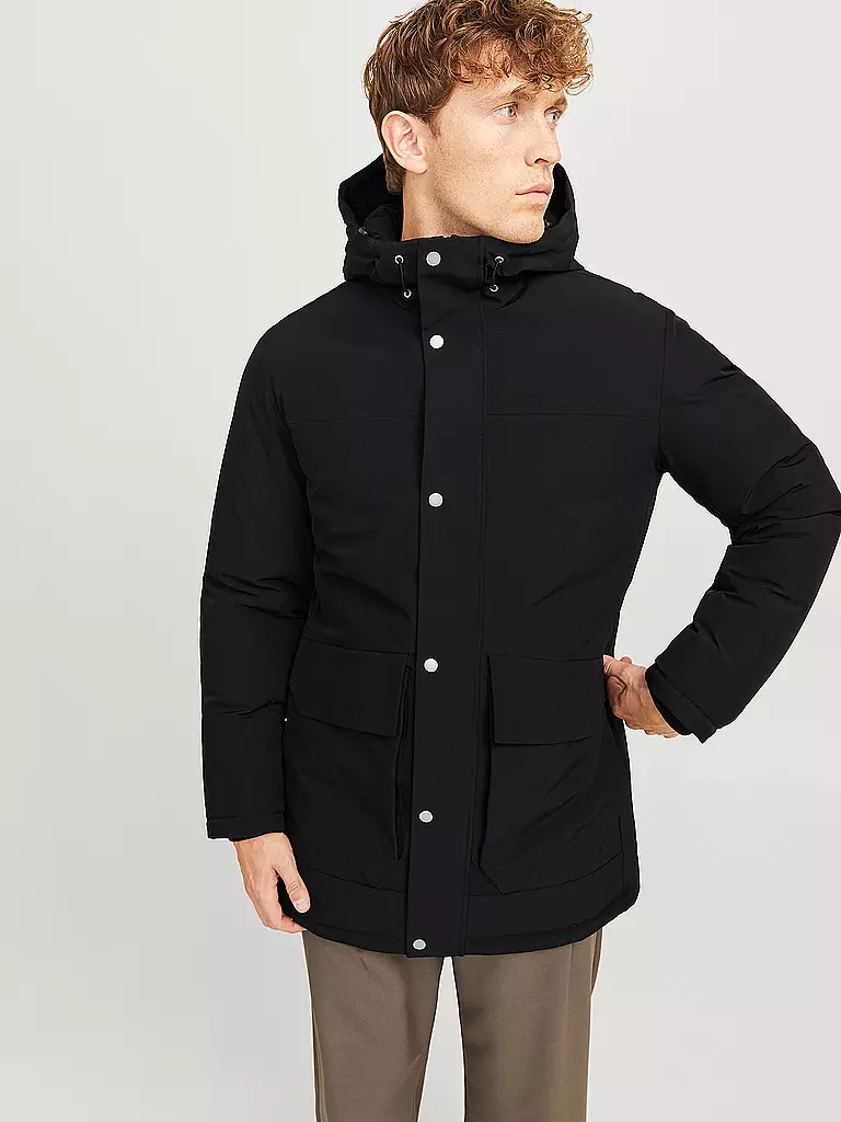 JACK & JONES | Parka JJETREK | schwarz