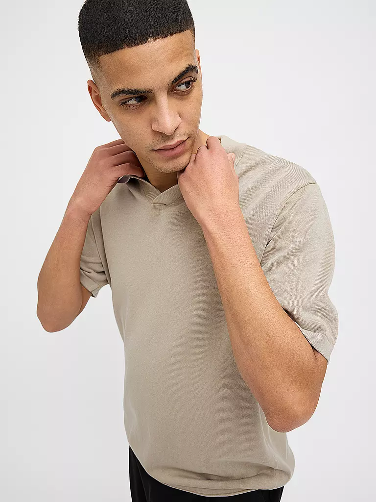 JACK & JONES | Poloshirt JJELEO | beige