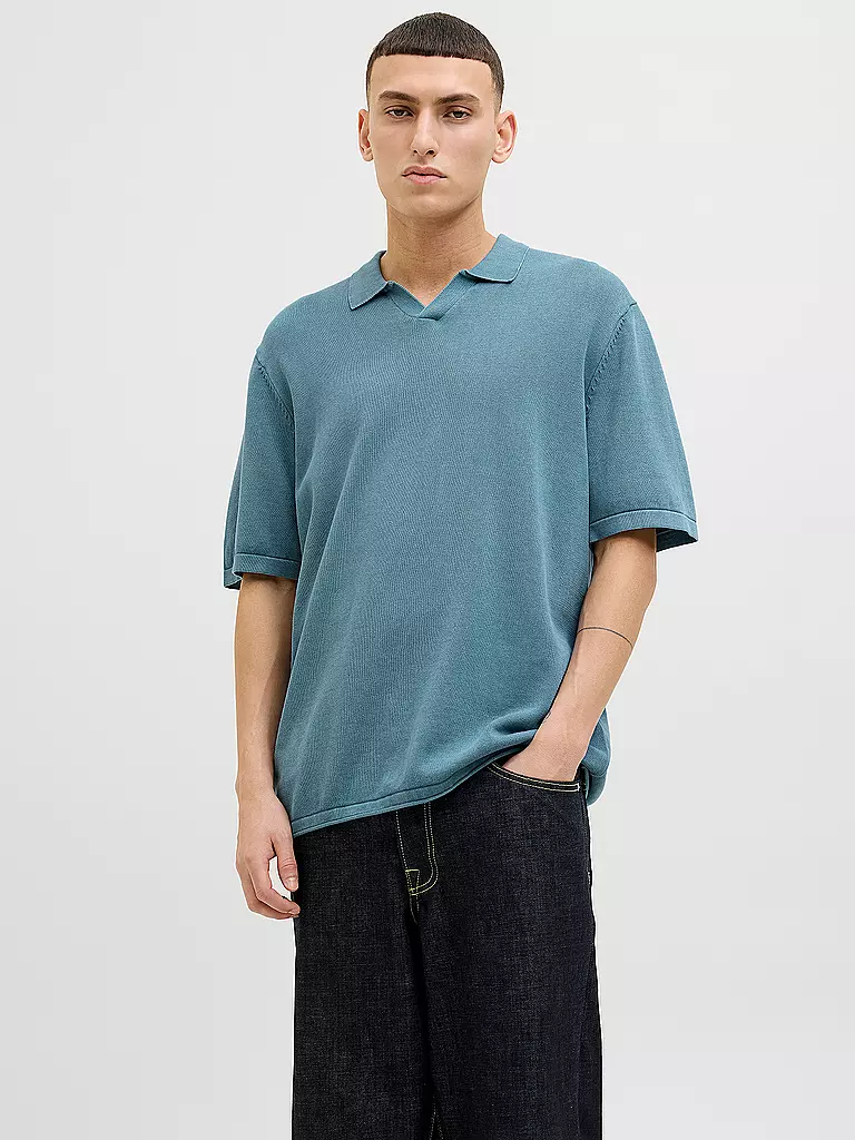 JACK & JONES | Poloshirt JJELEO | blau