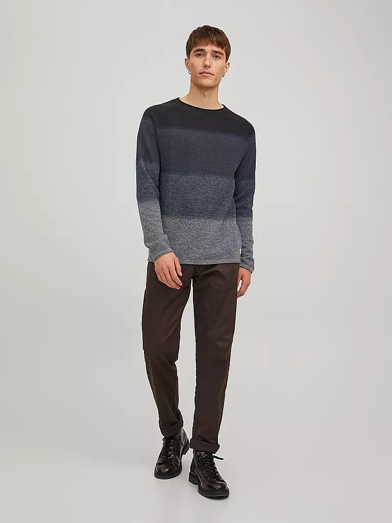 JACK & JONES | Pullover  JJEHILL | dunkelblau