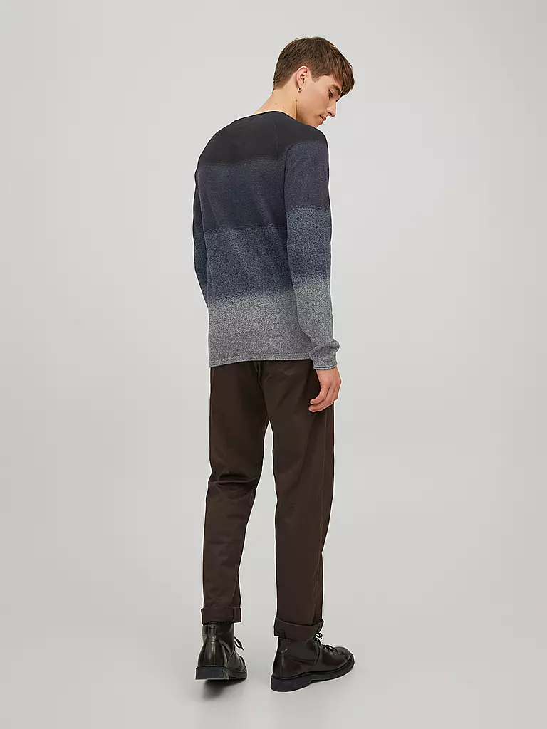 JACK & JONES | Pullover  JJEHILL | dunkelblau