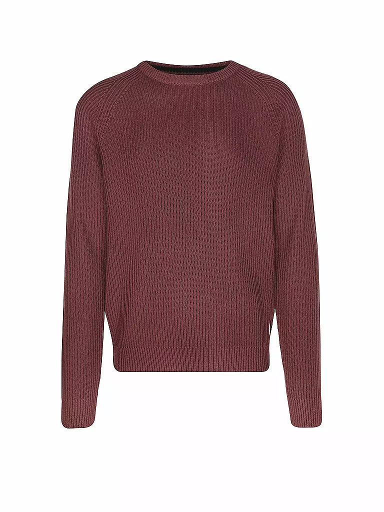 JACK & JONES | Pullover JJPANNEL | dunkelrot