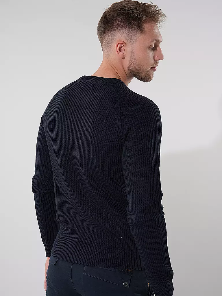 JACK & JONES | Pullover JJPANNEL | dunkelblau