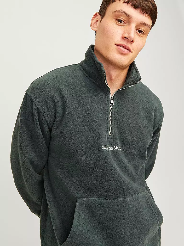 JACK & JONES | Pullover JORVESTERBRO | dunkelgrün