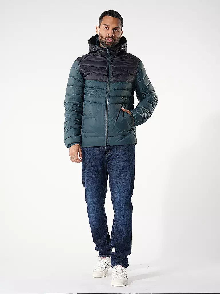 JACK & JONES | Steppjacke JJESPRINT  | petrol