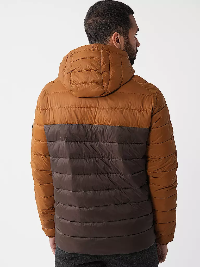 JACK & JONES | Steppjacke JJESPRINT  | braun