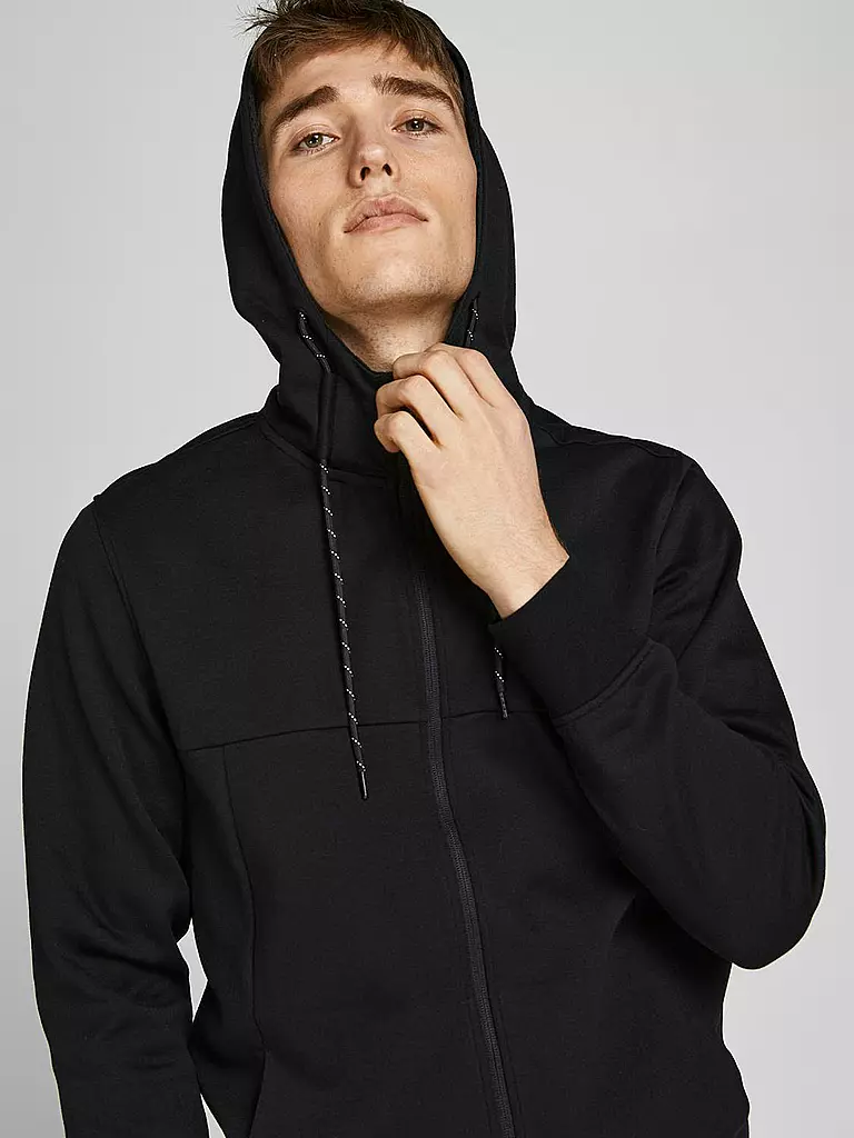 JACK & JONES | Sweatjacke JCOAIR | schwarz