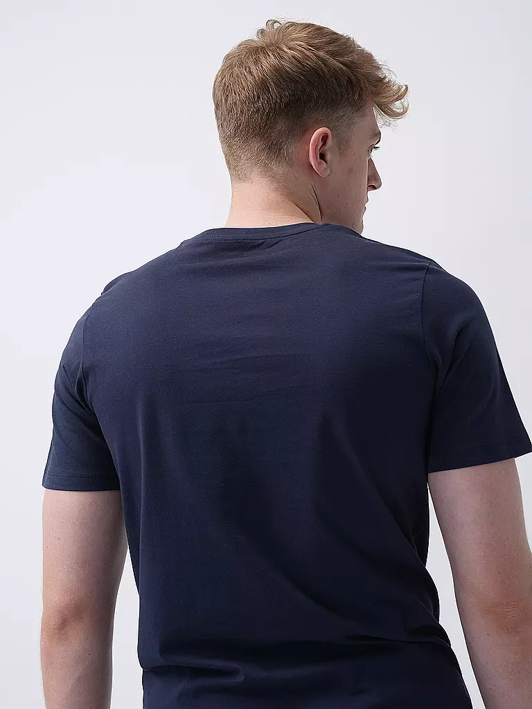 JACK & JONES | T-Shirt JJCYBER | dunkelblau