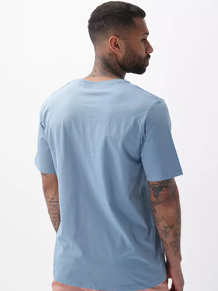 JACK & JONES | T-Shirt JJCYBER | hellblau