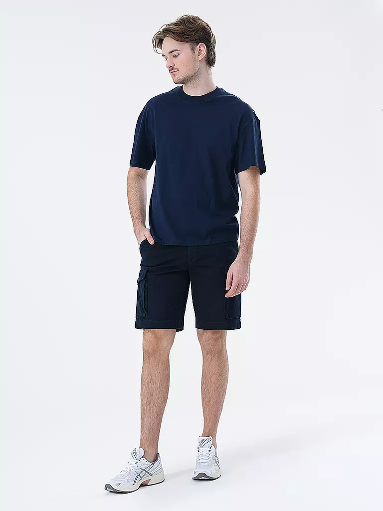 JACK & JONES | T-Shirt JJEBRADLEY | dunkelblau