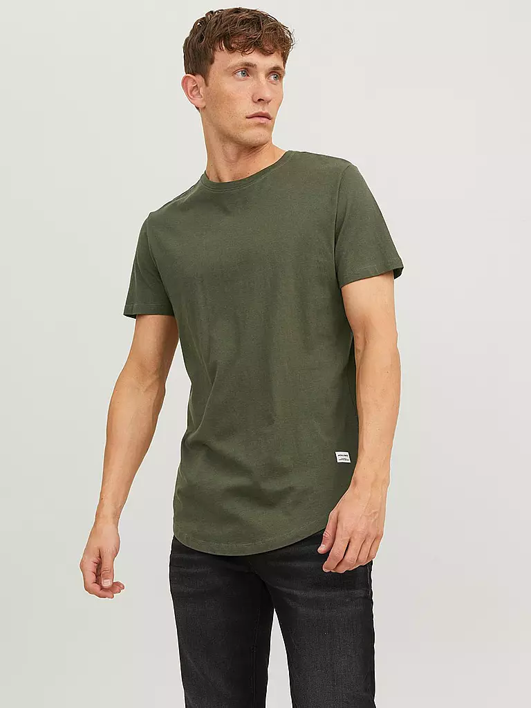 JACK & JONES | T-Shirt JJENOA | olive