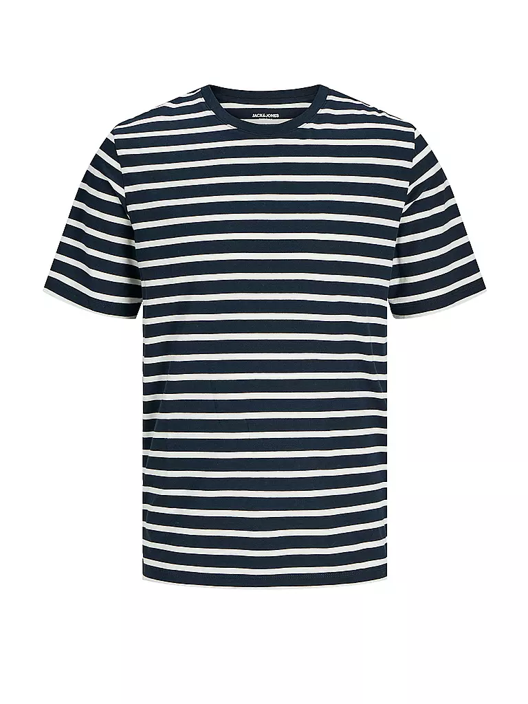 JACK & JONES | T-Shirt JJEORGANIC | dunkelblau