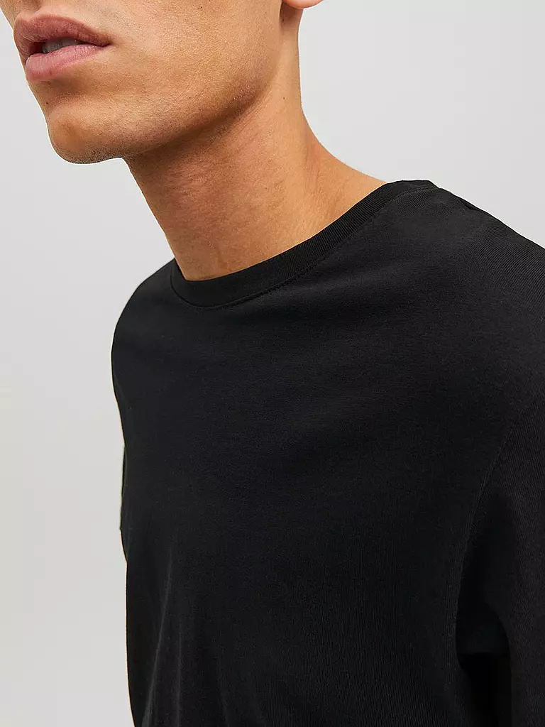 JACK & JONES | T-Shirt JJEORGANIC | schwarz