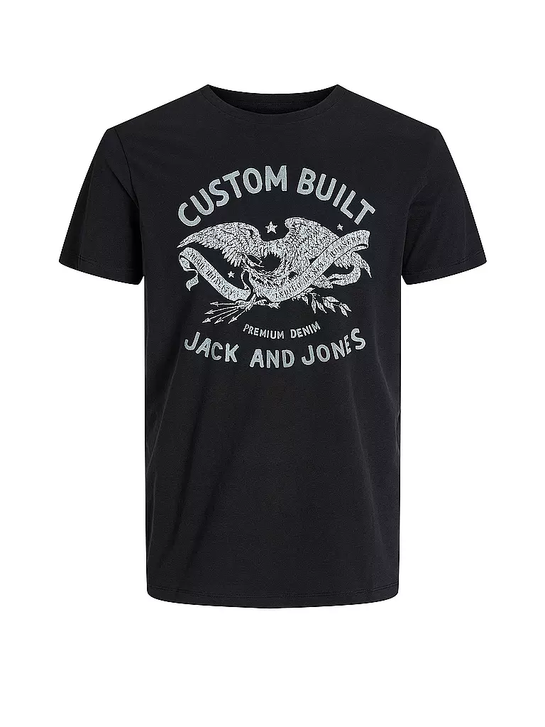 JACK & JONES | T-Shirt JJFONNE | schwarz