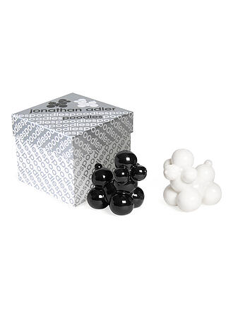 JONATHAN ADLER | Salz- und Pfefferstreuer Set POODLE Black / White