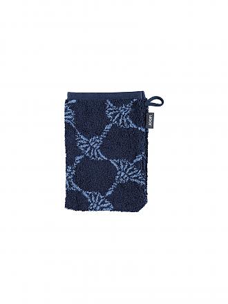 JOOP | Waschhandschuh Cornflower 16x22cm Navy