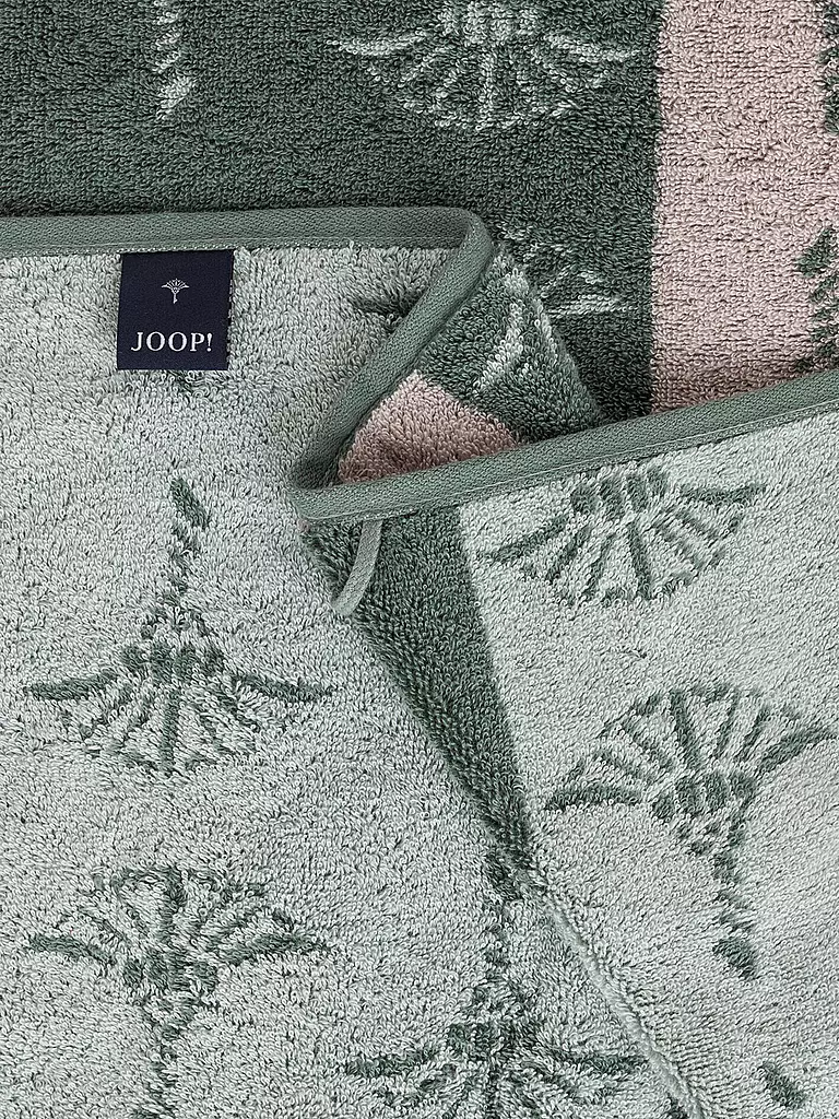 JOOP | Duschtuch 80x150cm DIVIDED CORNFLOWER Salbei | dunkelgrün