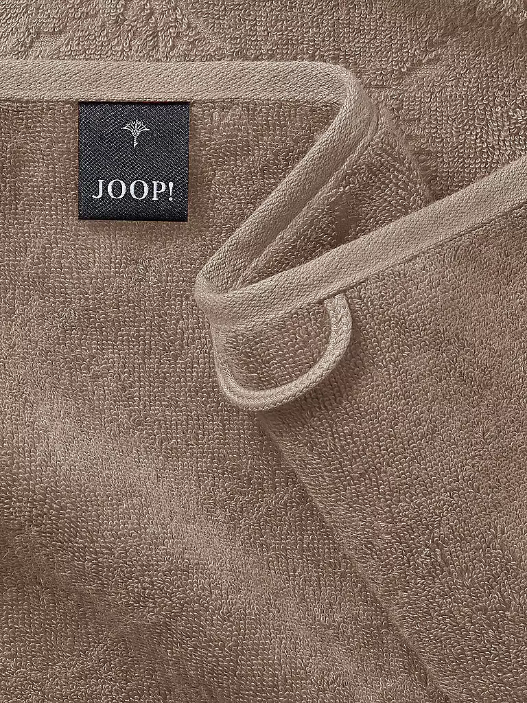 JOOP | Duschtuch CORNFLOWER 80x150cm Sand | dunkelblau