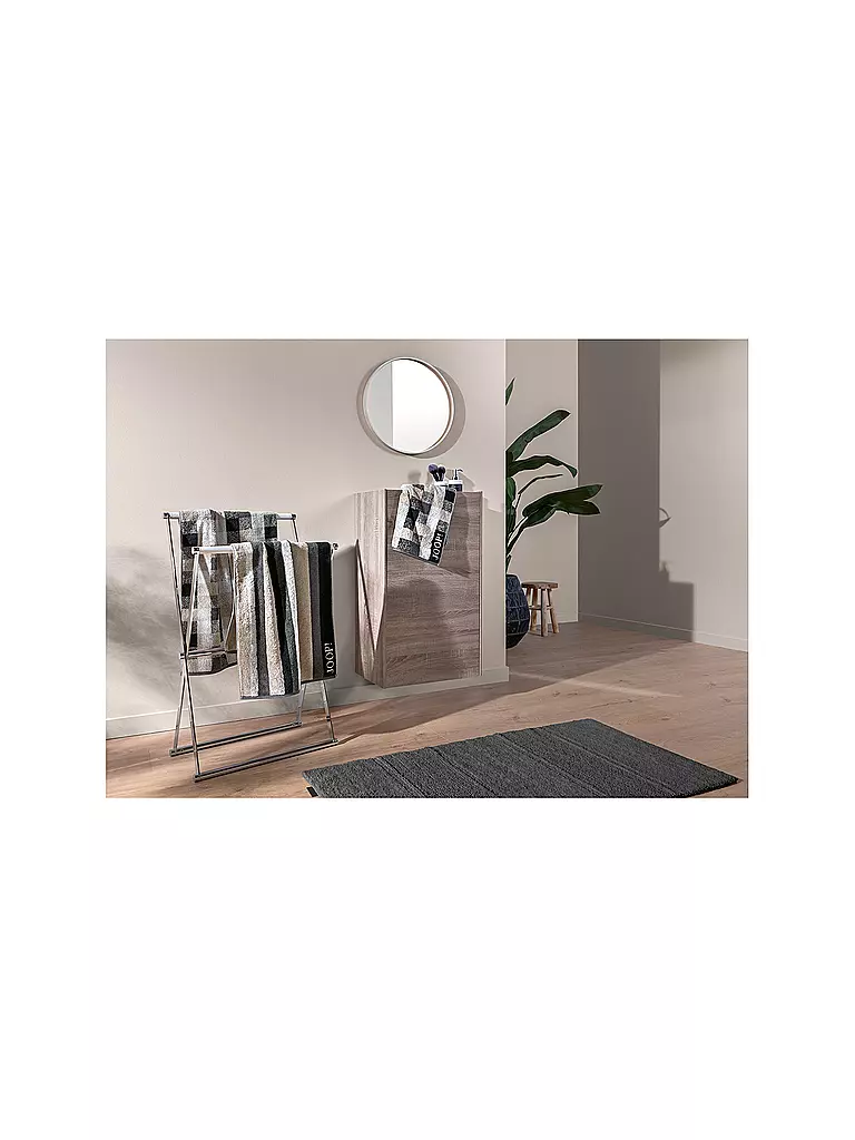 JOOP | Handtuch VIBE STREIFEN 50x100cm Stein | grau