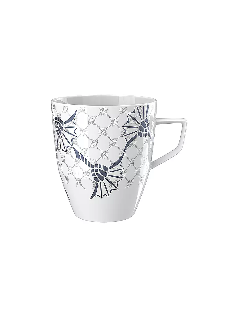 JOOP | Henkelbecher Collectors Mug 8,5x9,5cm Cornflower Double | weiss