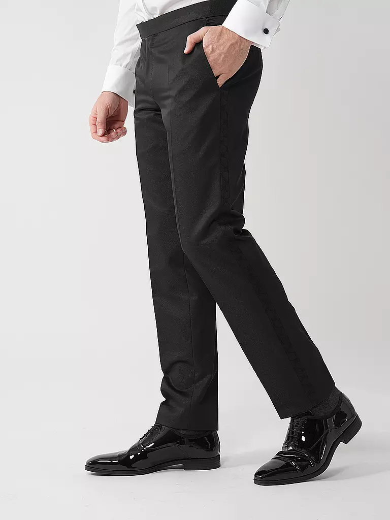 JOOP | Hose Slim Fit BASK | schwarz