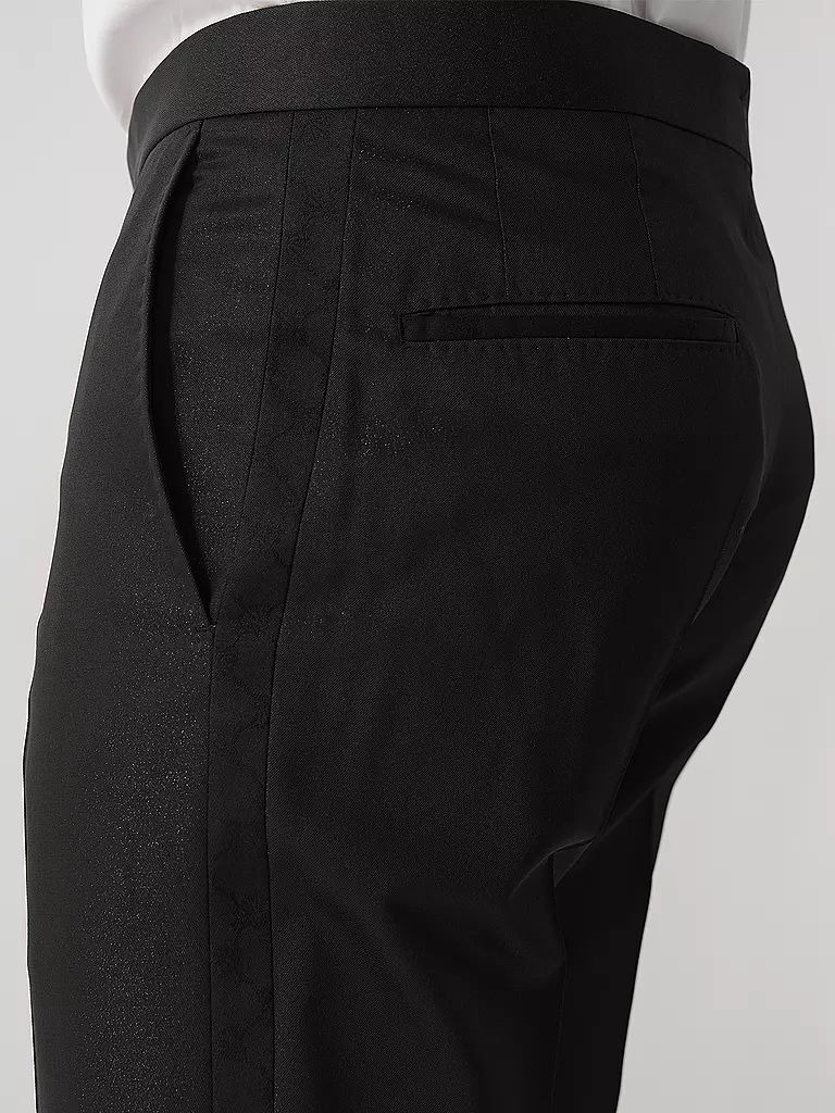 JOOP | Hose Slim Fit BASK | schwarz