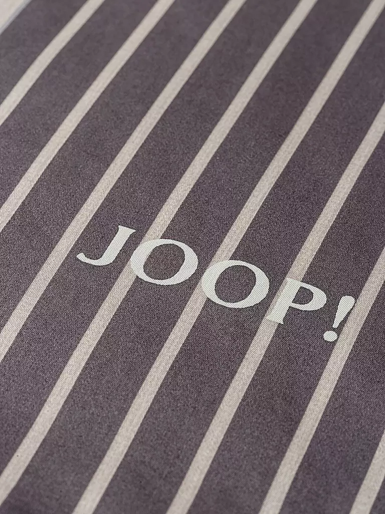 JOOP | Satin Bettwäsche DIVIDED 70x90cm / 200x200cm Blush | hellgrau