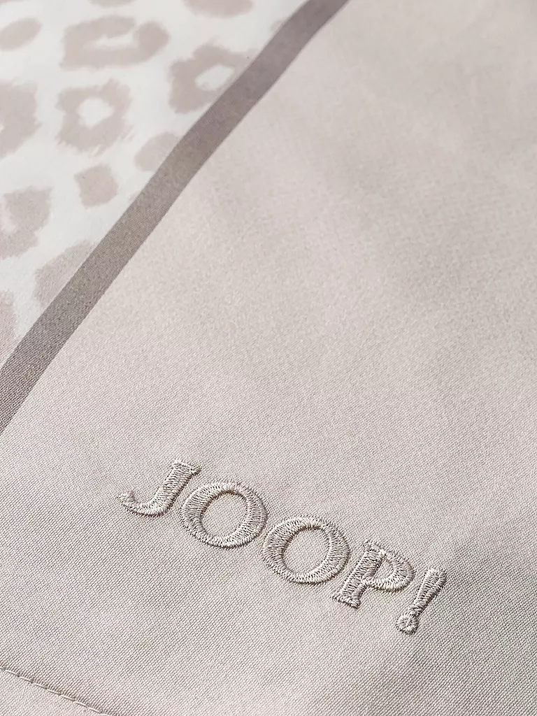 JOOP | Satin Bettwäsche LEO 70x90cm / 200x200cm Sand | beige