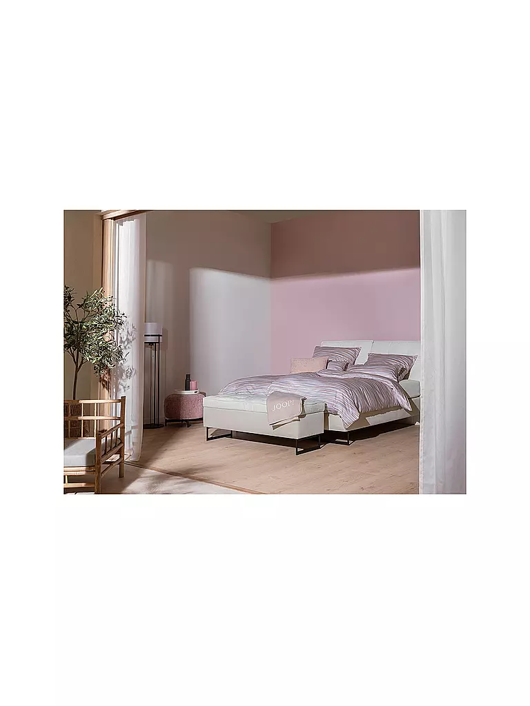 JOOP | Satin Bettwäsche VIVID 2x 70x90cm/140x200cm Blush | koralle