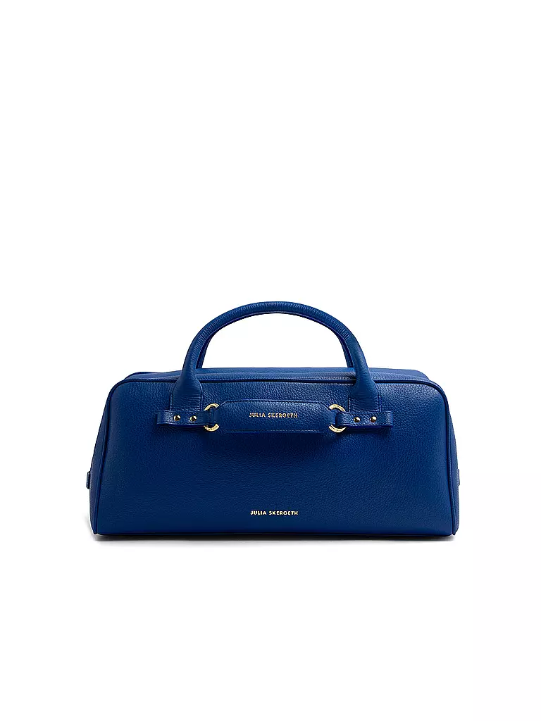 JULIA SKERGETH | Ledertasche - Henkeltasche DOCTORS BAG Medium | blau