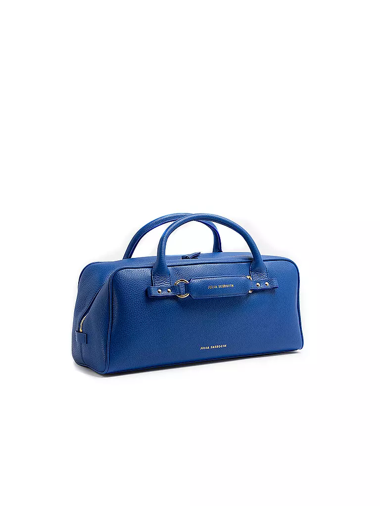 JULIA SKERGETH | Ledertasche - Henkeltasche DOCTORS BAG Medium | blau