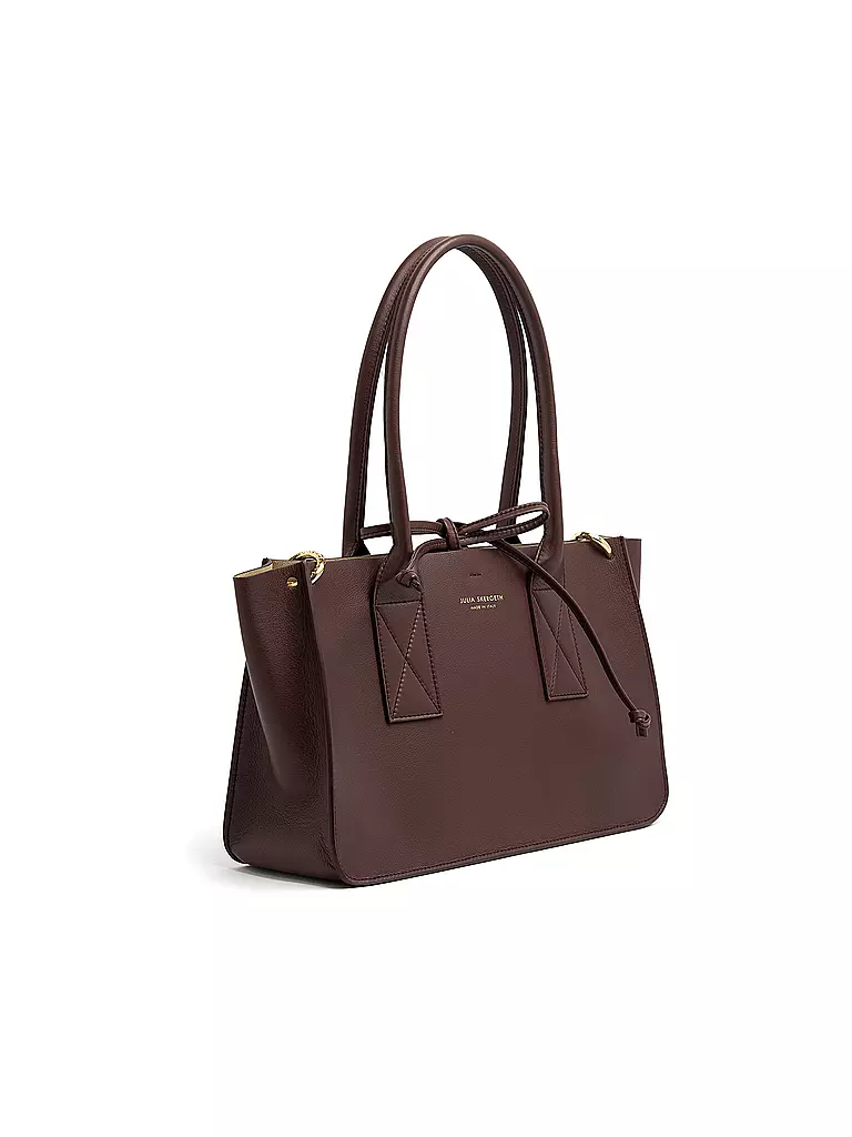 JULIA SKERGETH | Ledertasche - Shopper Medium | dunkelblau