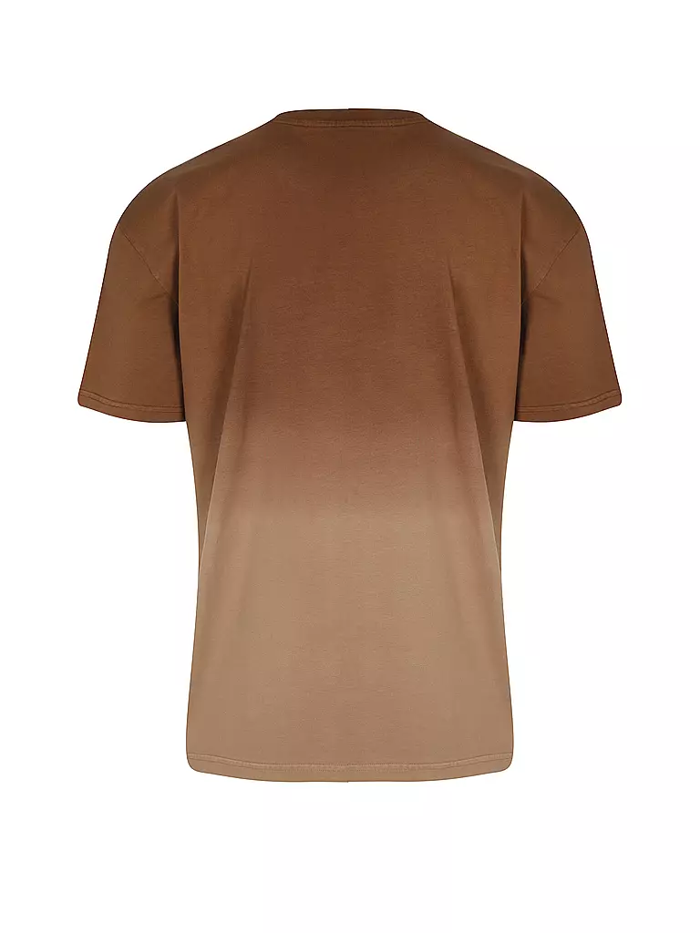 JW ANDERSON | T-Shirt LOGO GRADIENT TEE | braun