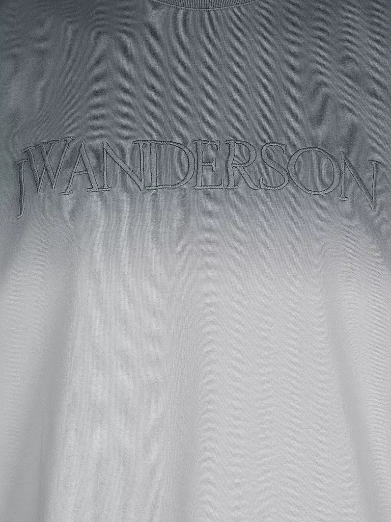 JW ANDERSON | T-Shirt LOGO GRADIENT TEE | hellgrau