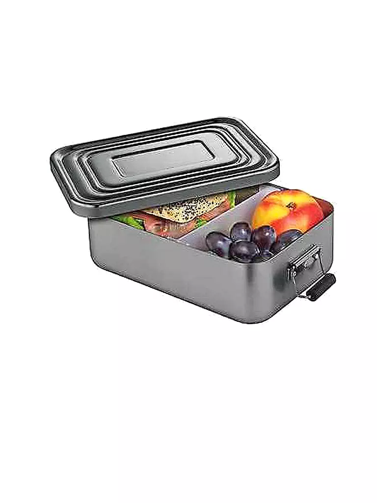 KÜCHENPROFI | Frischhaltedose - Lunchbox klein 18x12cm (Anthrazit) | grau