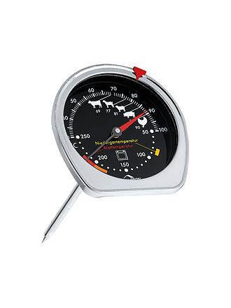 KÜCHENPROFI | Ofen- / Bratenthermometer 14cm Schwarz