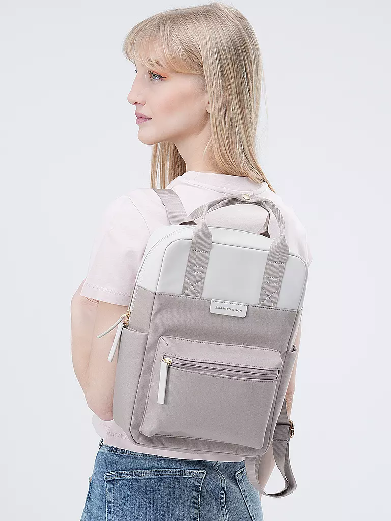 KAPTEN & SON | Rucksack BERGEN Small  | hellgrau