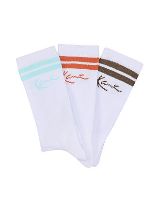 KARL KANI | Socken 3er Pkg. weiss