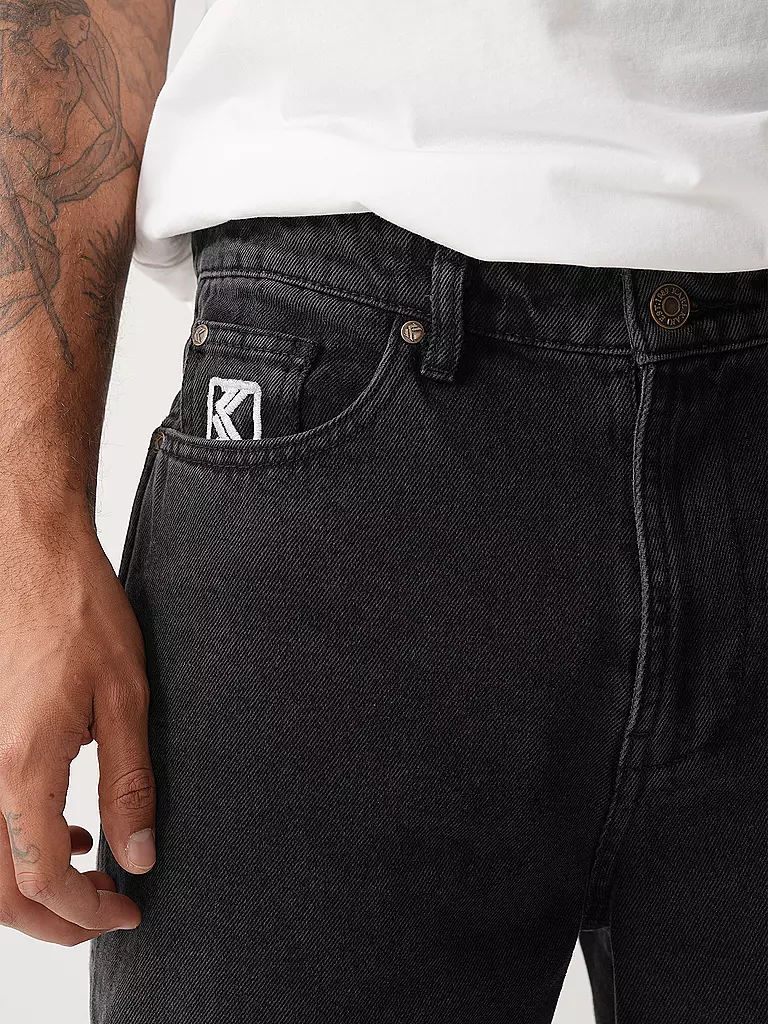 KARL KANI | Jeans Baggy Fit | schwarz