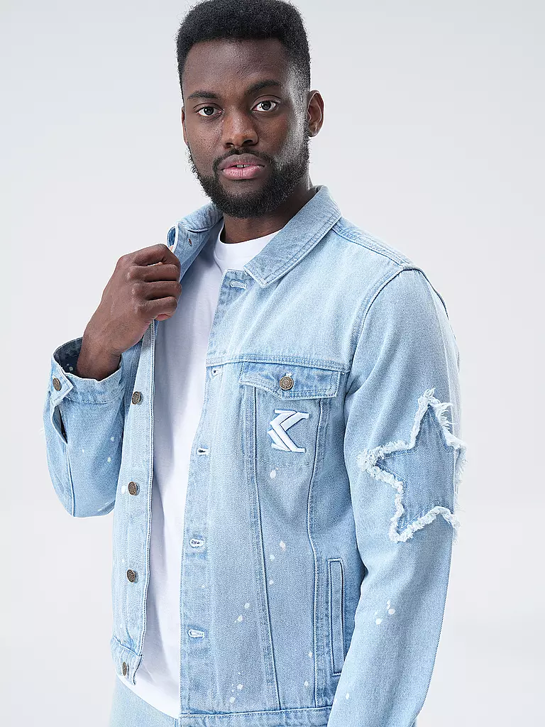 KARL KANI | Jeansjacke | hellblau