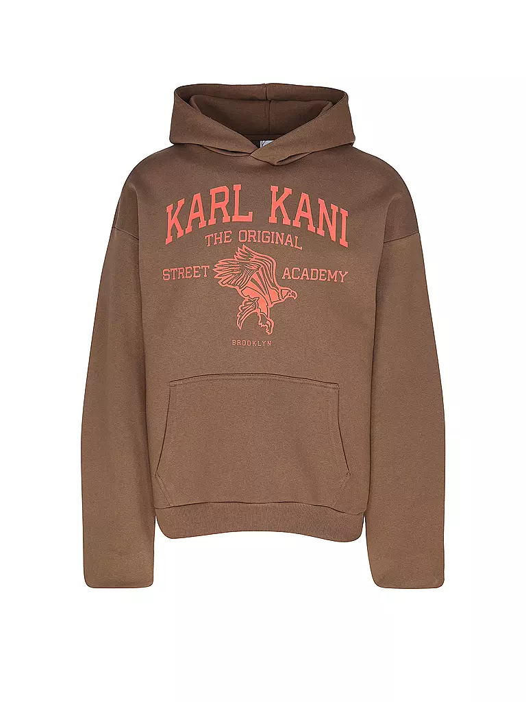 KARL KANI | Kapuzensweater - Hoodie  | braun