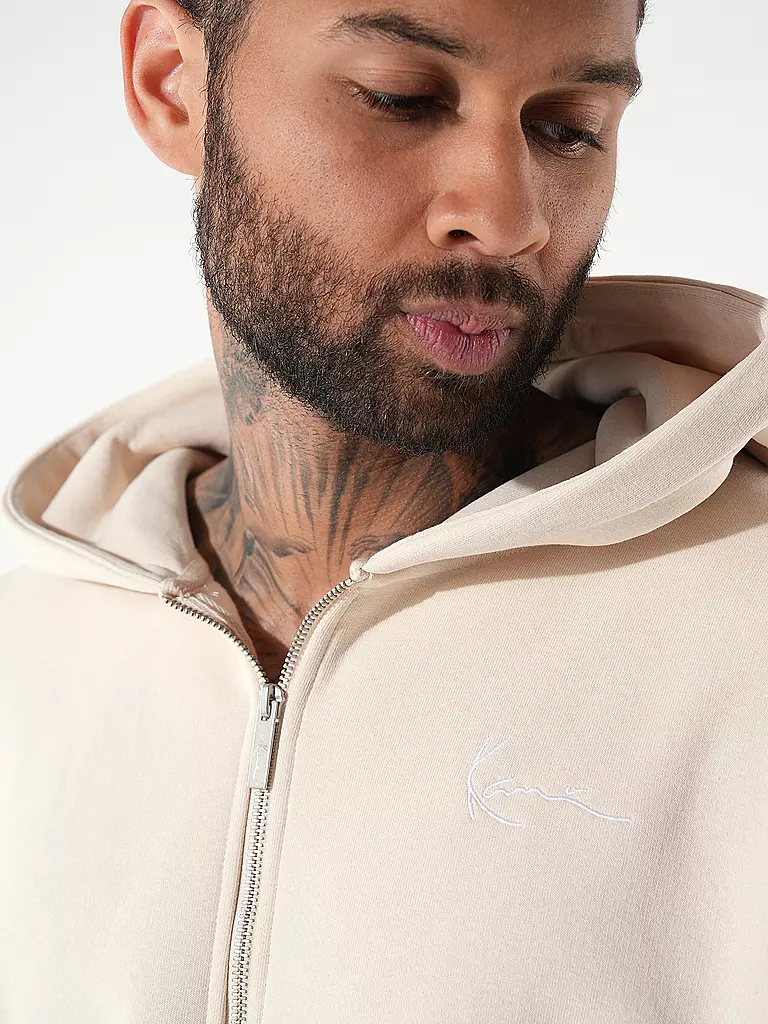 KARL KANI | Sweatjacke  | beige