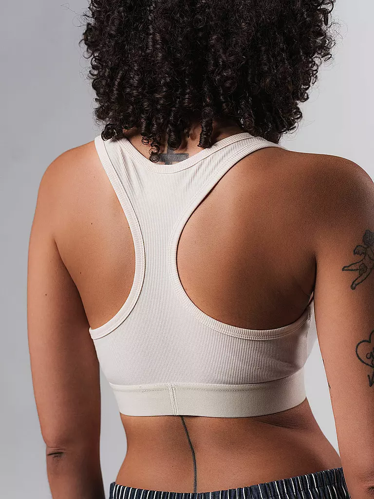 KARO KAUER | Bralette offwhite | weiss