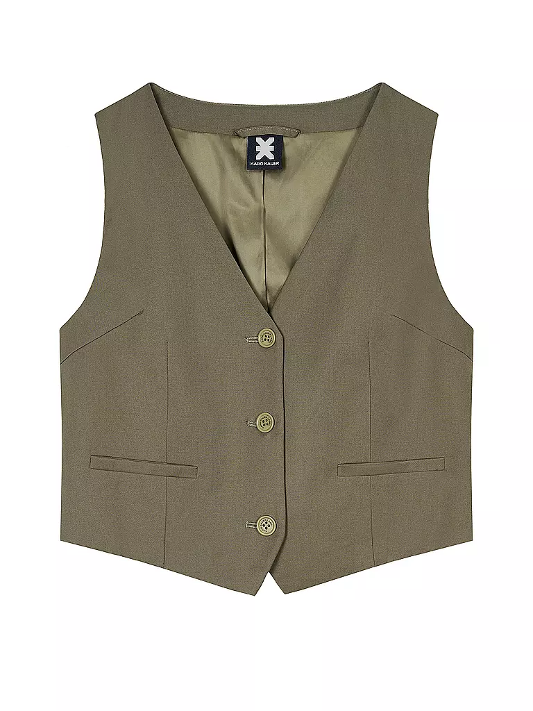 KARO KAUER | Gilet  | olive