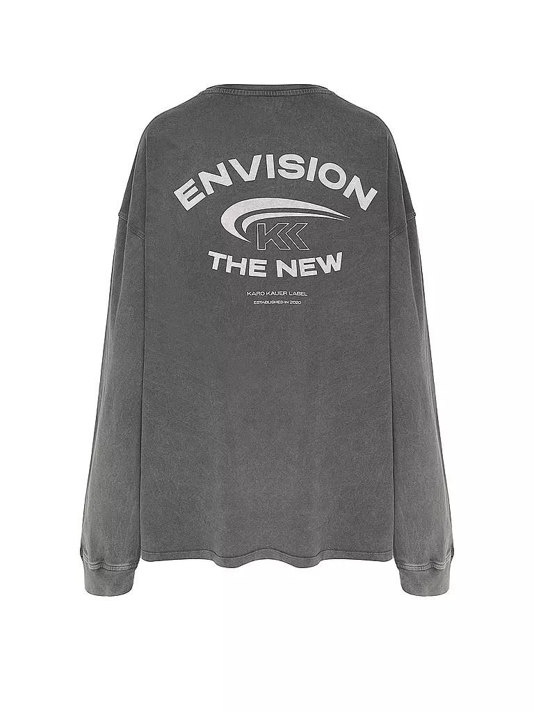 KARO KAUER | Sweater ENVISION | grau