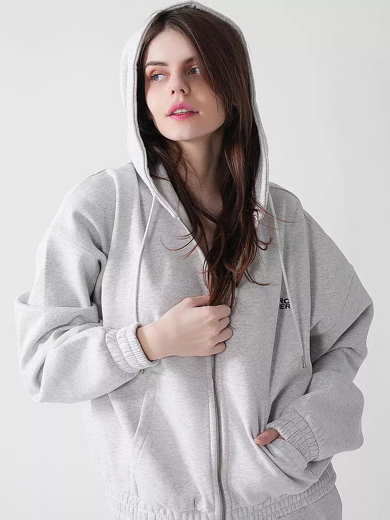 KARO KAUER | Sweatjacke  | grau