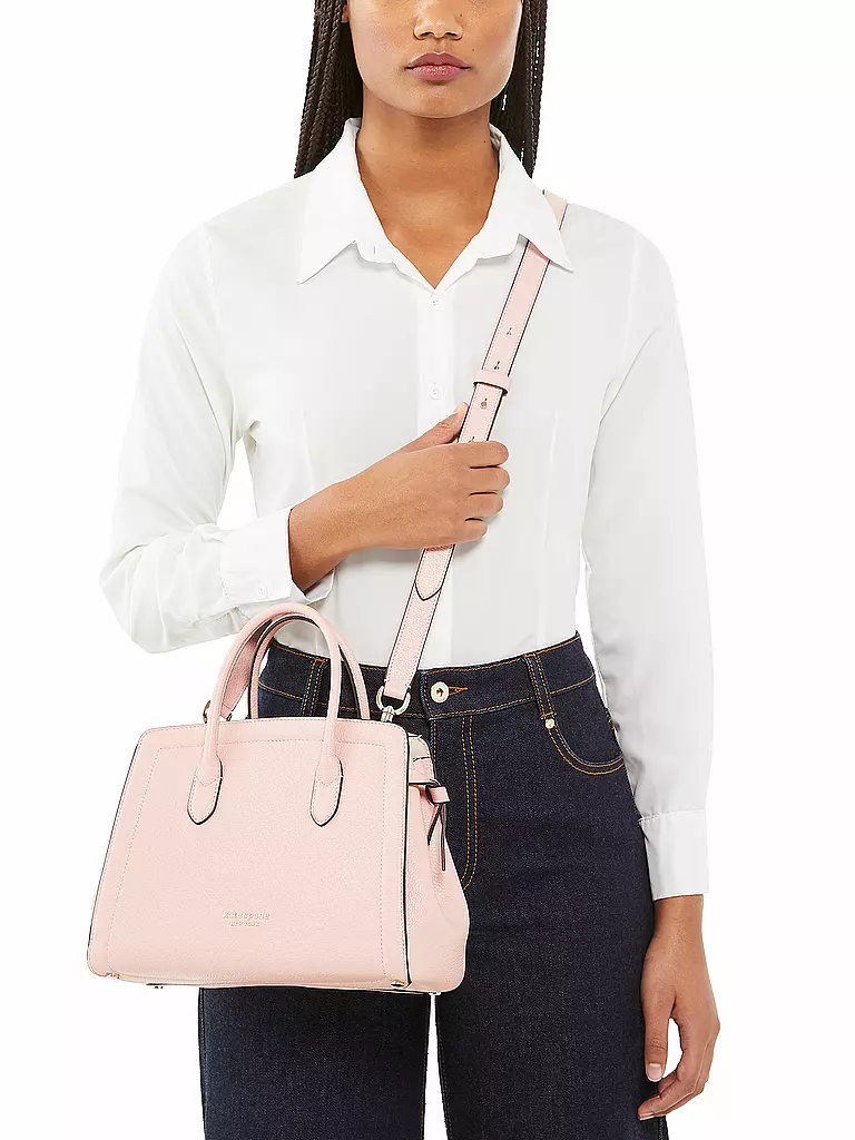 KATE SPADE | Ledertasche - Henkeltasche M  | rosa