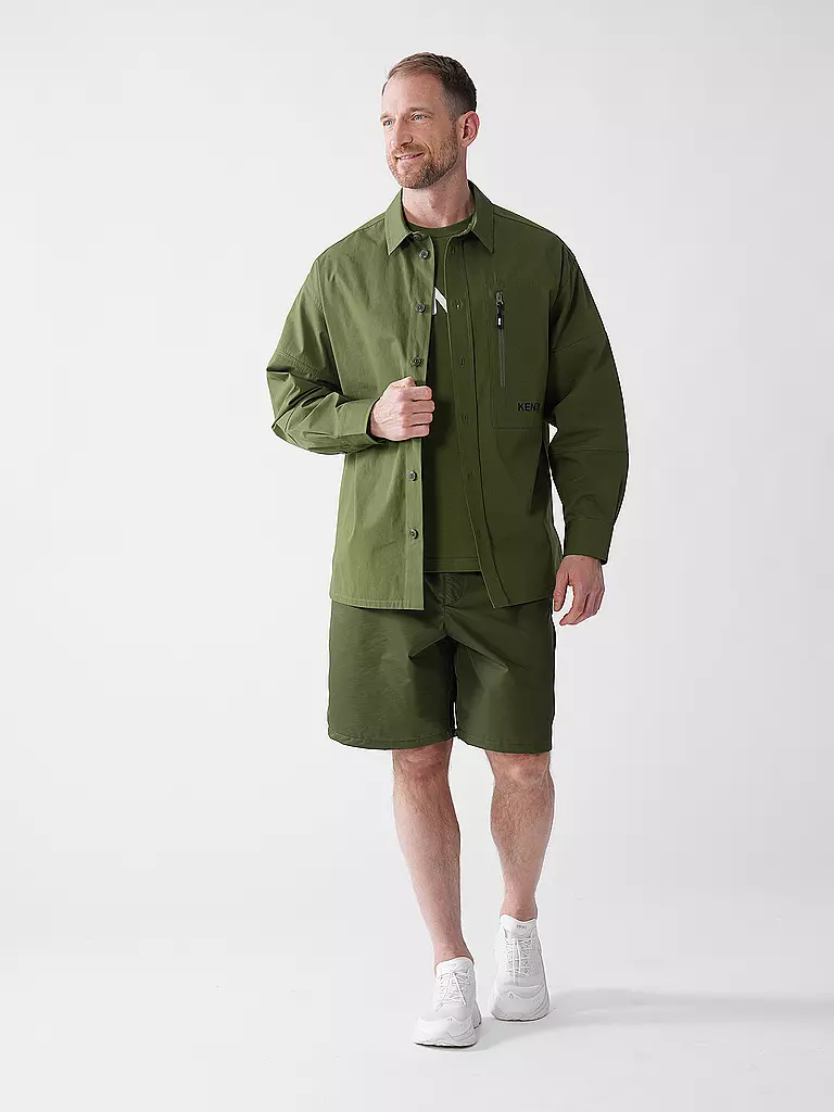 KENZO | Overshirt  | olive