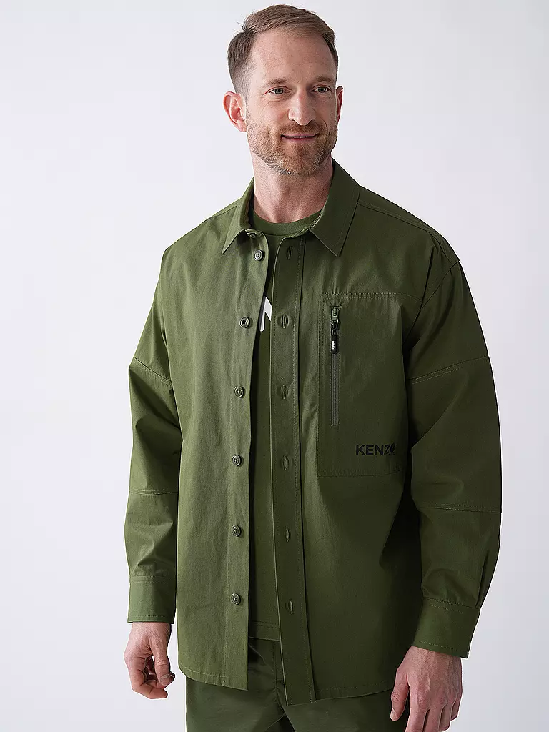 KENZO | Overshirt | olive